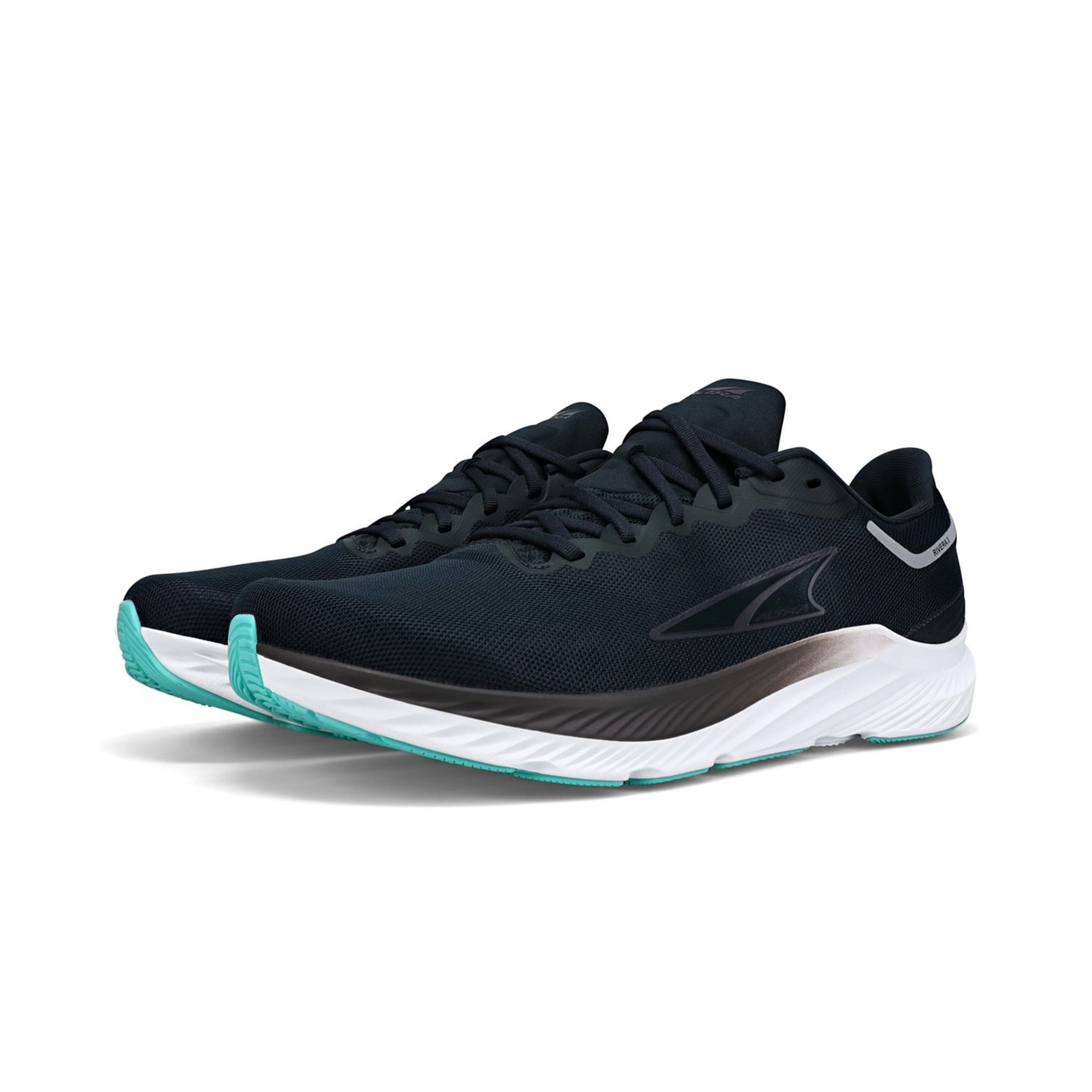 Altra Rivera 3 Men's Sneakers Black | South Africa-62059749